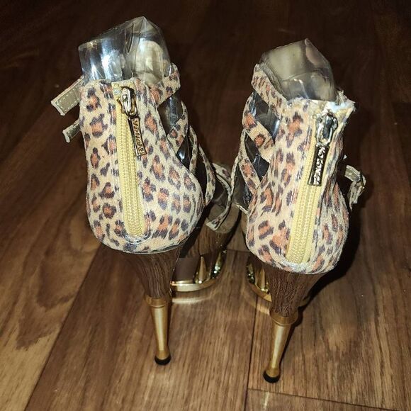 Kotonica Cheetah Print Platform 🐆 - Picture 4 of 9